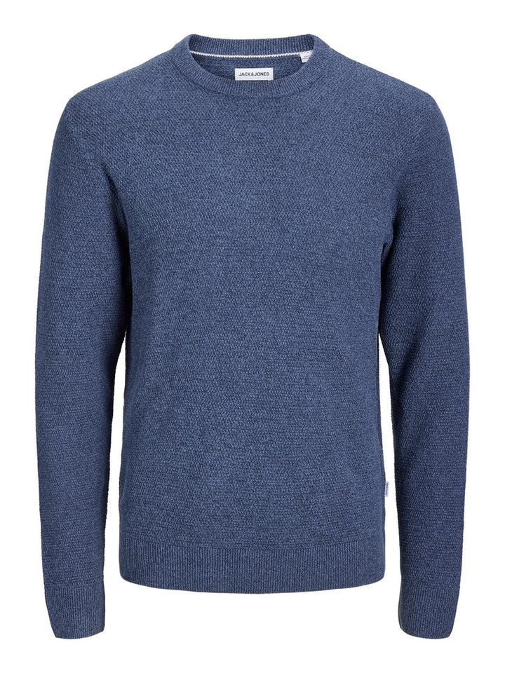 Jjeryder Knit Crew Neck - Navy