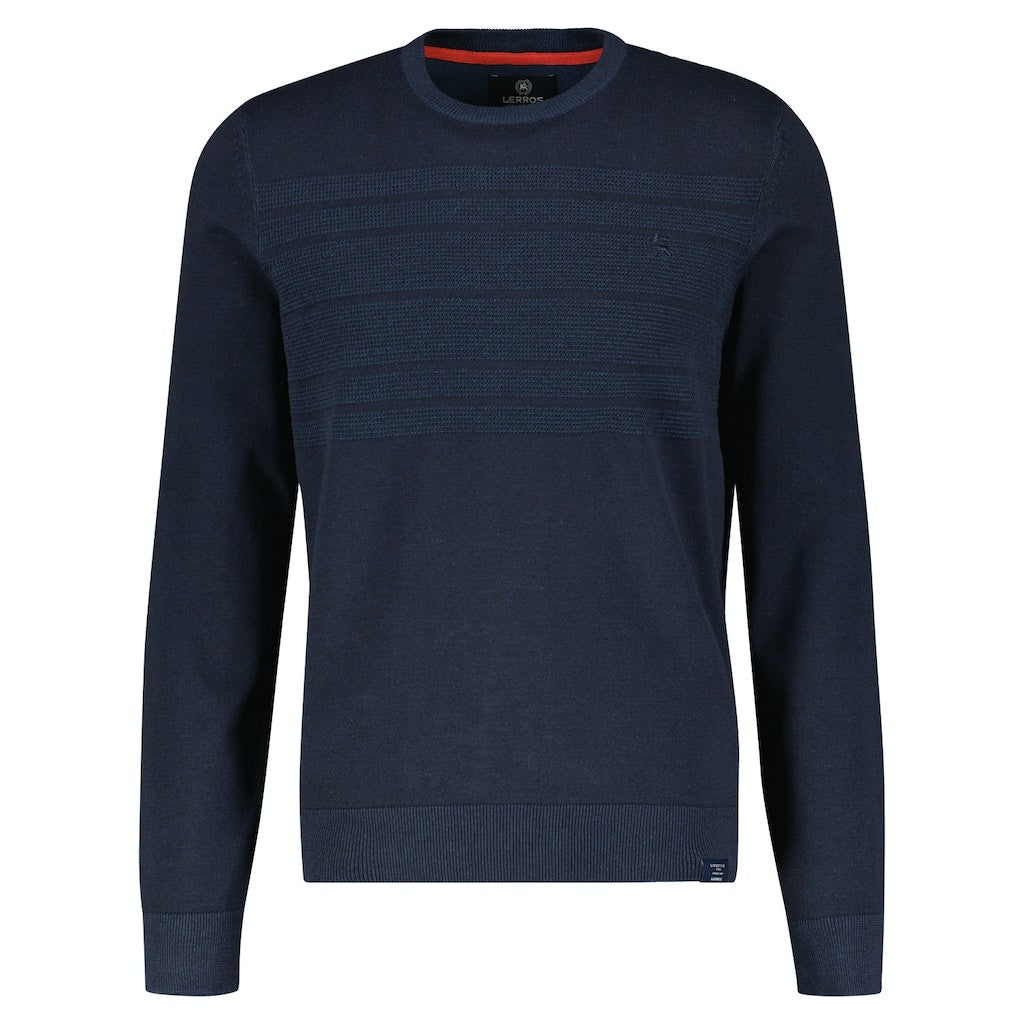 Knit Structure - Navy