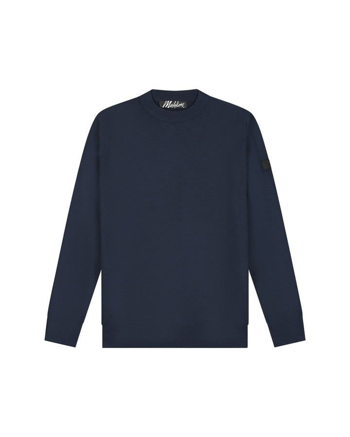 Knitted Crewneck - Navy