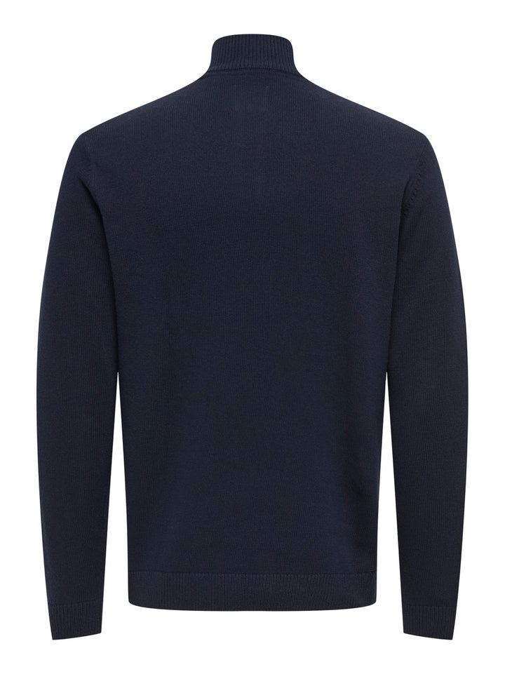 Onsjaxson Life Reg 12 Half Zip Knit - Navy