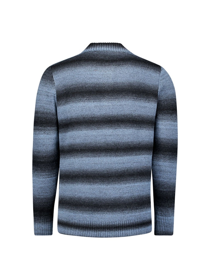 Pullover Polo Degrade - Blauw Dessin