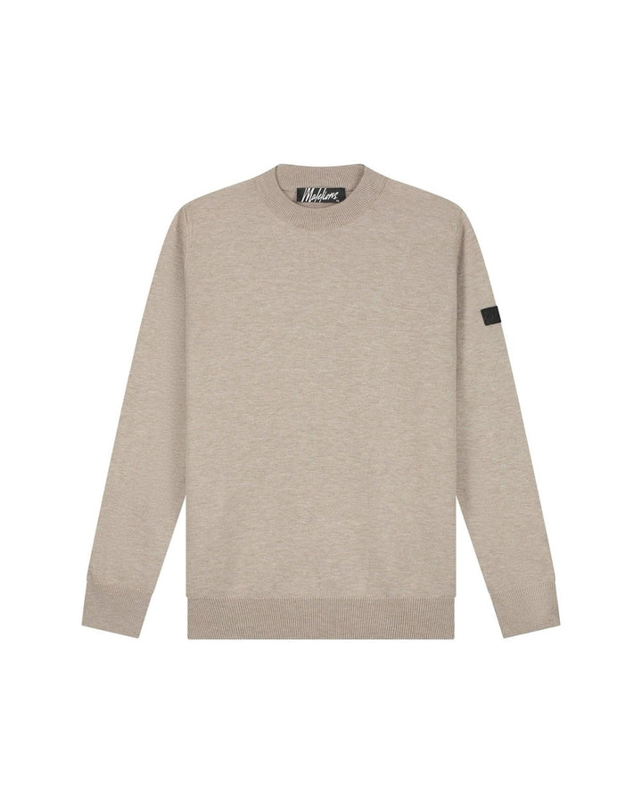 Knitted Crewneck - Taupe