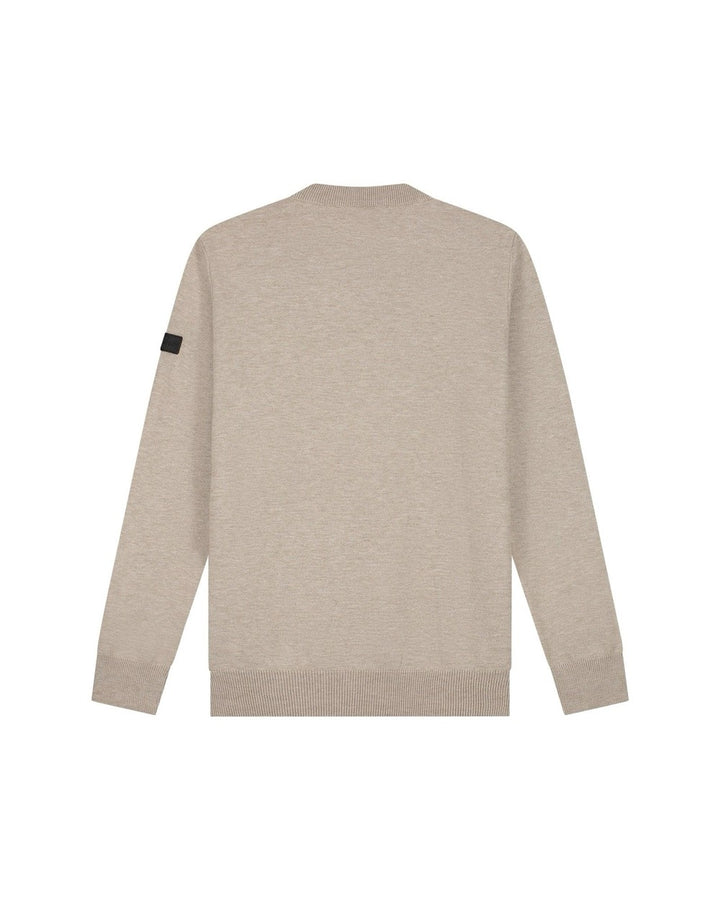 Knitted Crewneck - Taupe