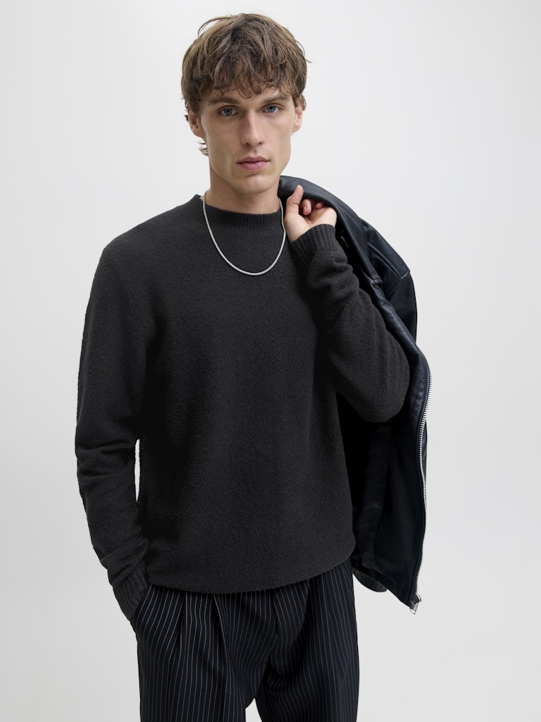 Jprblamaverick Knit Pack Bf Ln - Zwart