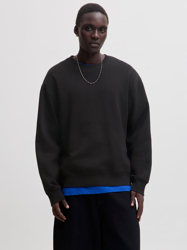 Jjeace Sweat Crew Neck - Zwart