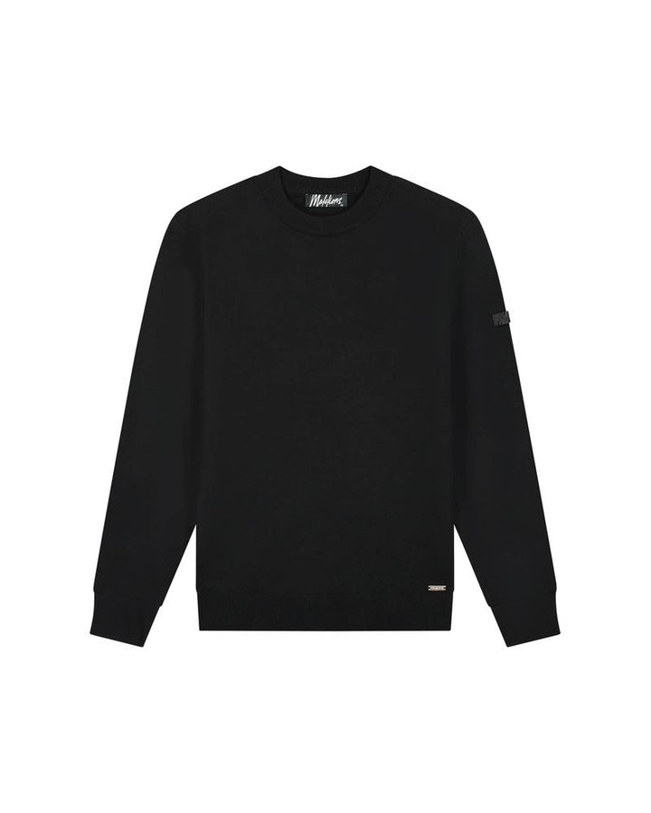 Knitted Crewneck - Zwart