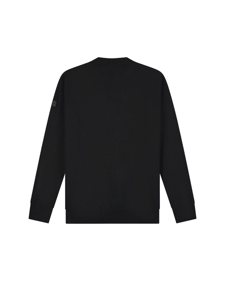 Knitted Crewneck - Zwart