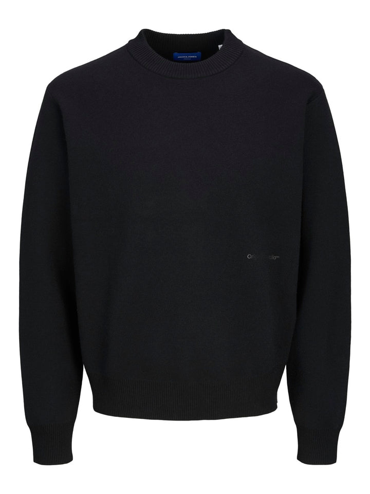 Jorvesterbro Knit Crew Neck Sn - Zwart