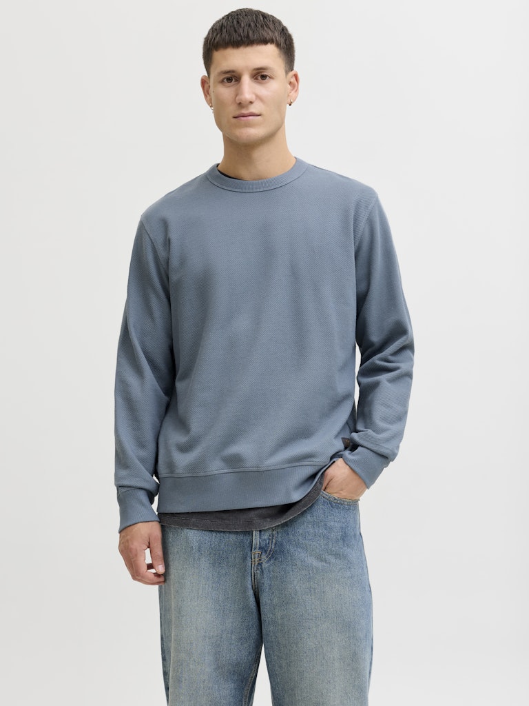 Jjedover Classic Sweat Crew Neck - Grijs