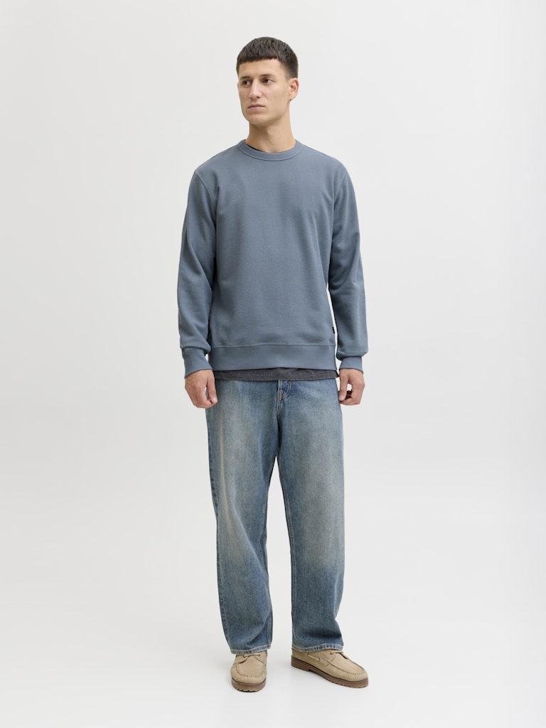Jjedover Classic Sweat Crew Neck - Grijs