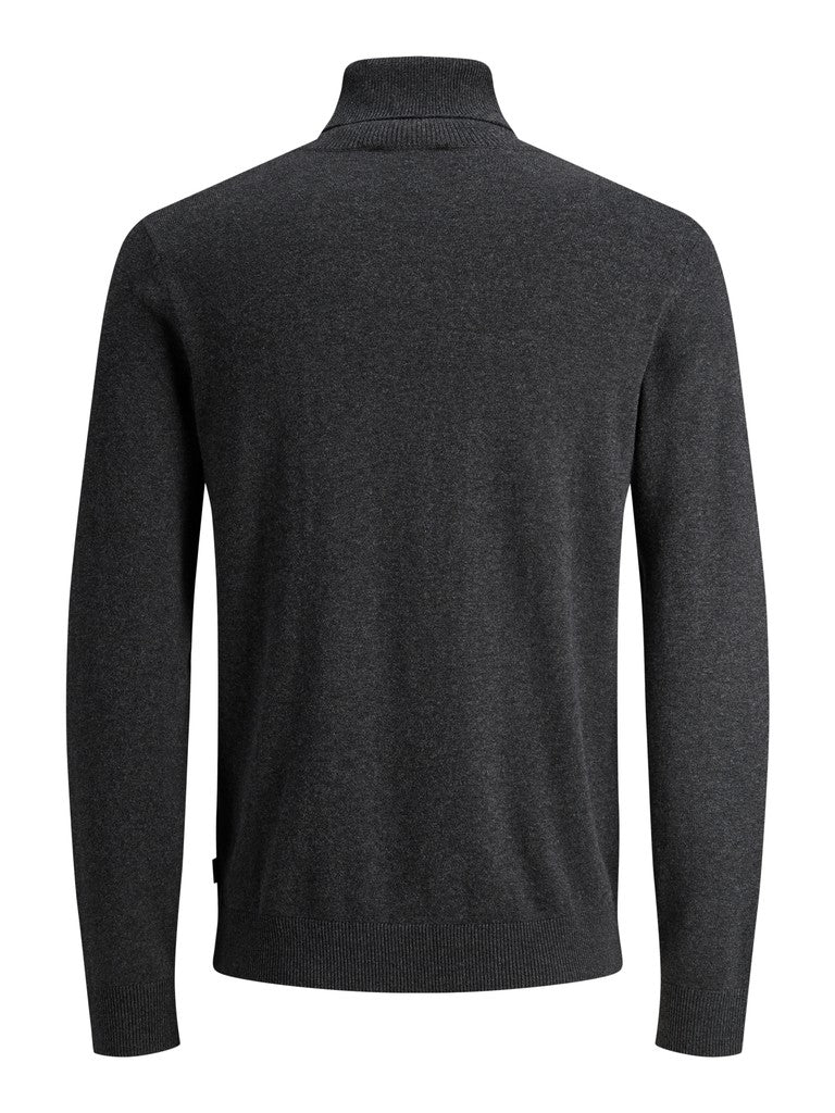 Jjeemil Knit Roll Neck Noos. . . - Antraciet