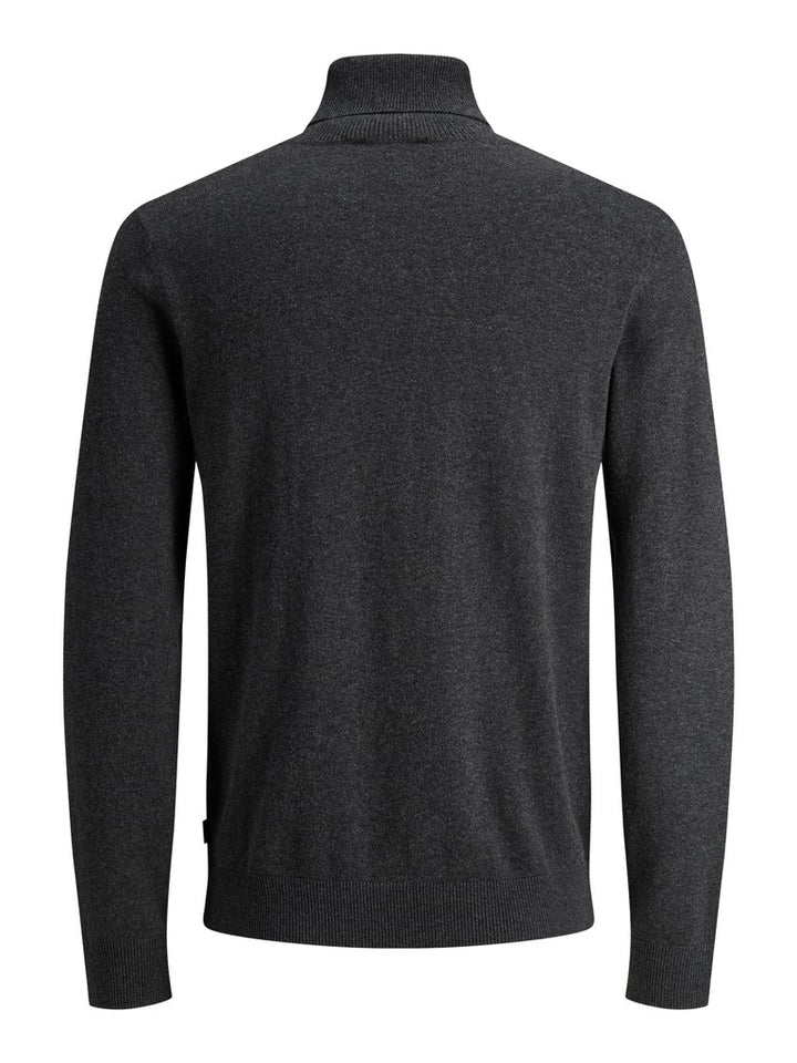 Jjeemil Knit Roll Neck Noos. . . - Antraciet