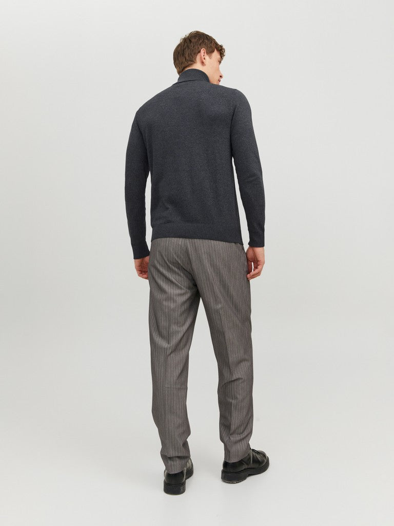 Jjeemil Knit Roll Neck Noos. . . - Antraciet