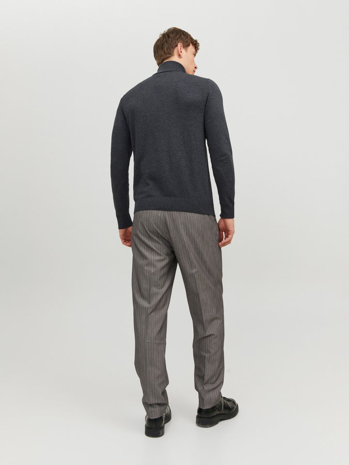 Jjeemil Knit Roll Neck Noos. . . - Antraciet