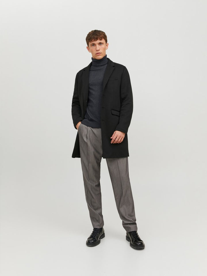 Jjeemil Knit Roll Neck Noos. . . - Antraciet