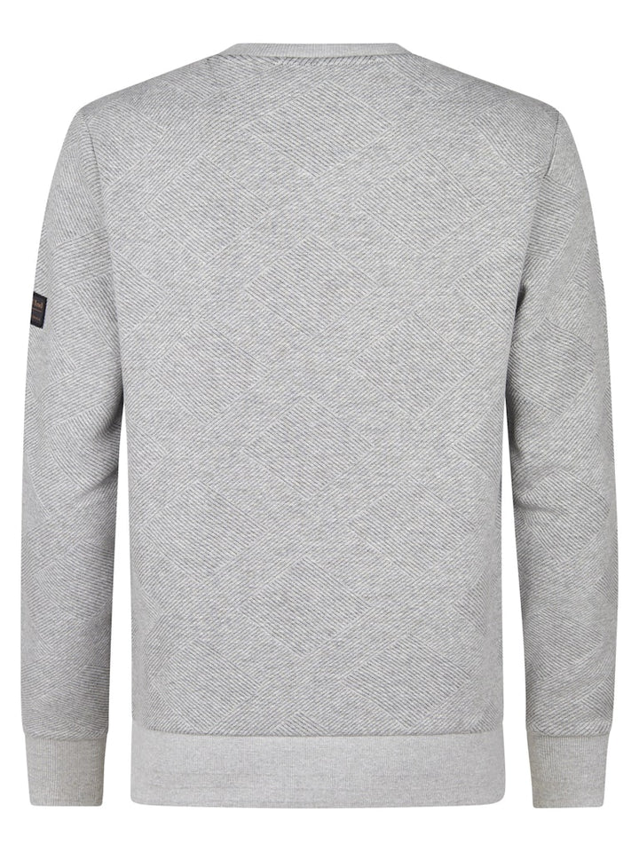 Men Sweater Round Neck - Grijs Melee