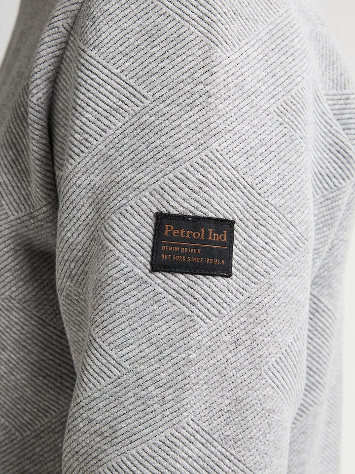 Men Sweater Round Neck - Grijs Melee