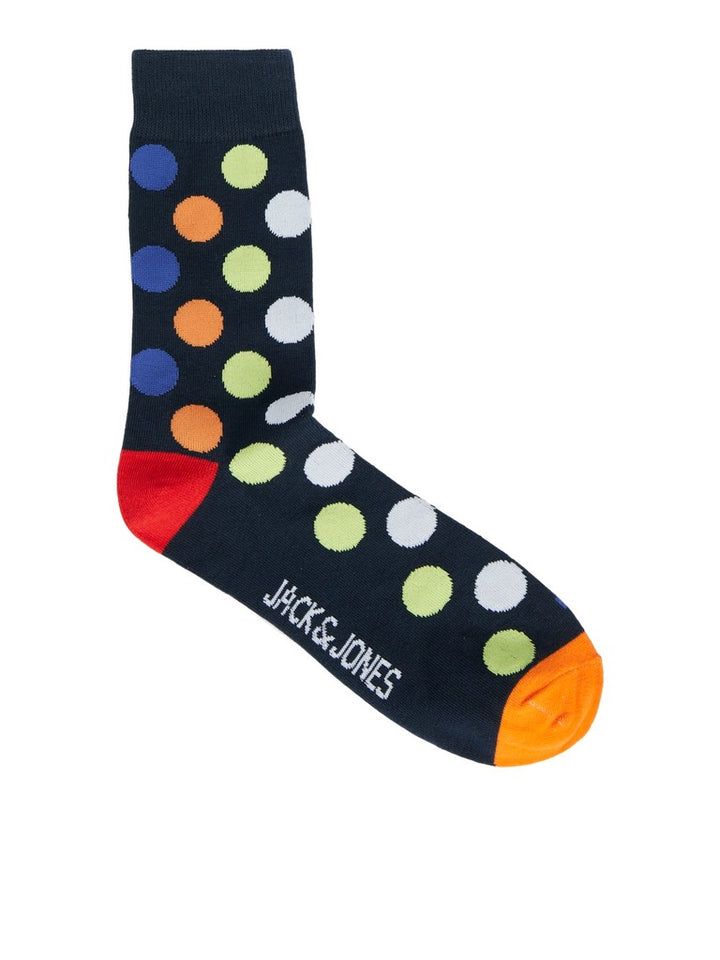 Jacbirdeye Socks 3 Pack - Zwart Dessin