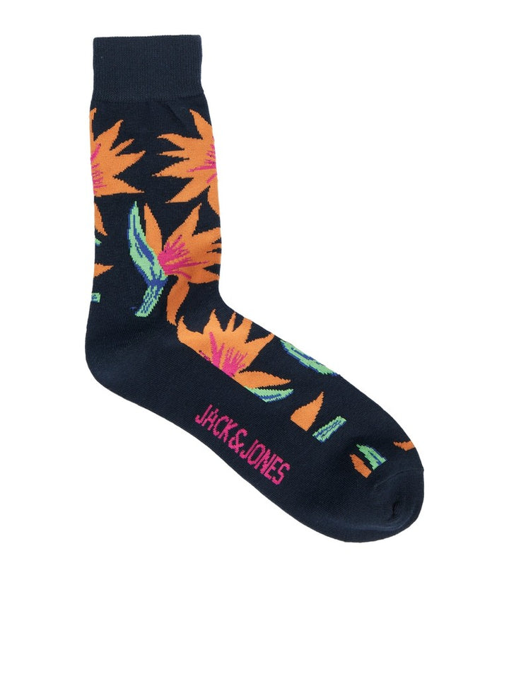 Jacbirdeye Socks 3 Pack - Zwart Dessin