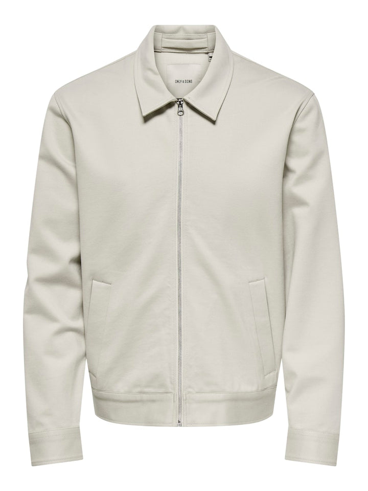 Onsjakes 0339 Zip Overshirt - Beige