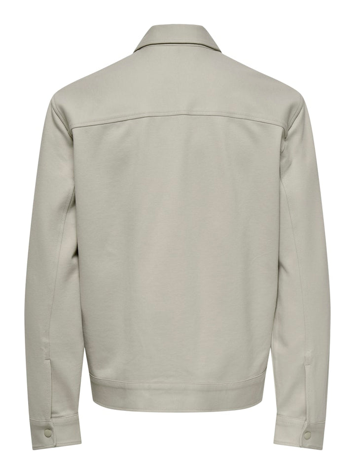 Onsjakes 0339 Zip Overshirt - Beige