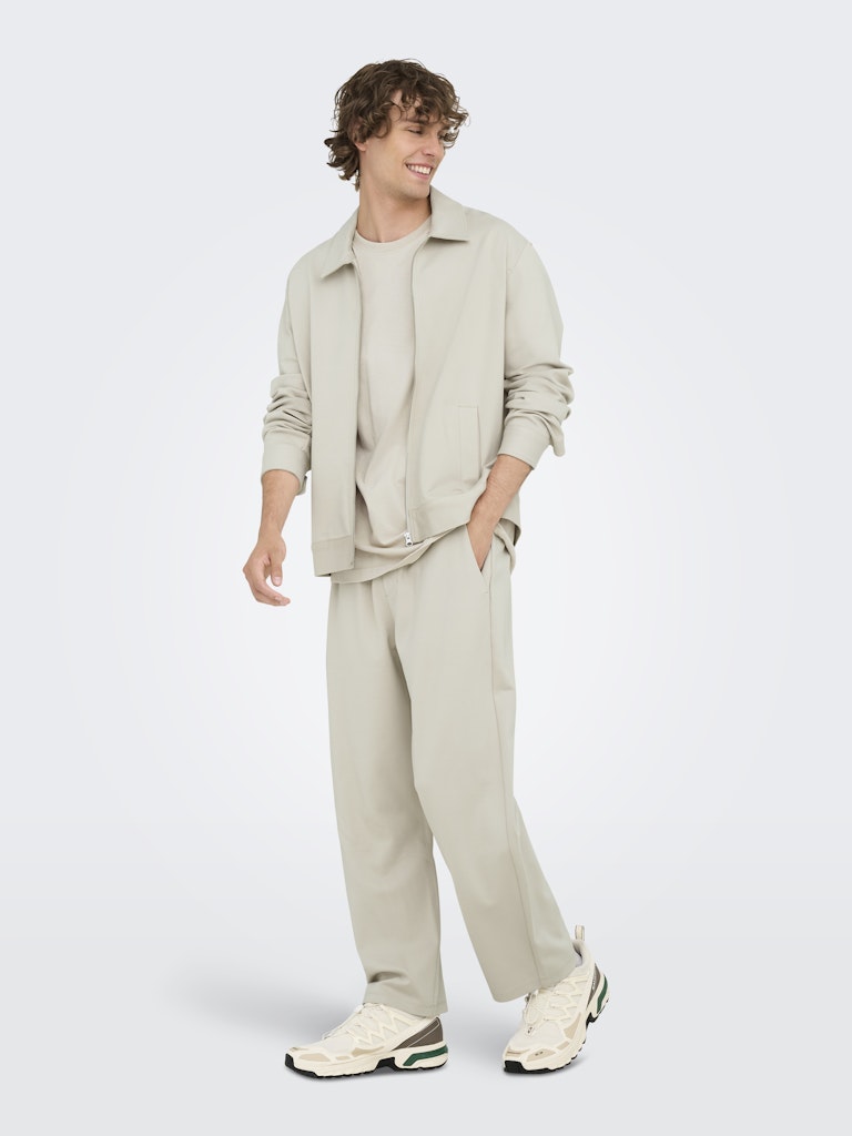 Onsjakes 0339 Zip Overshirt - Beige