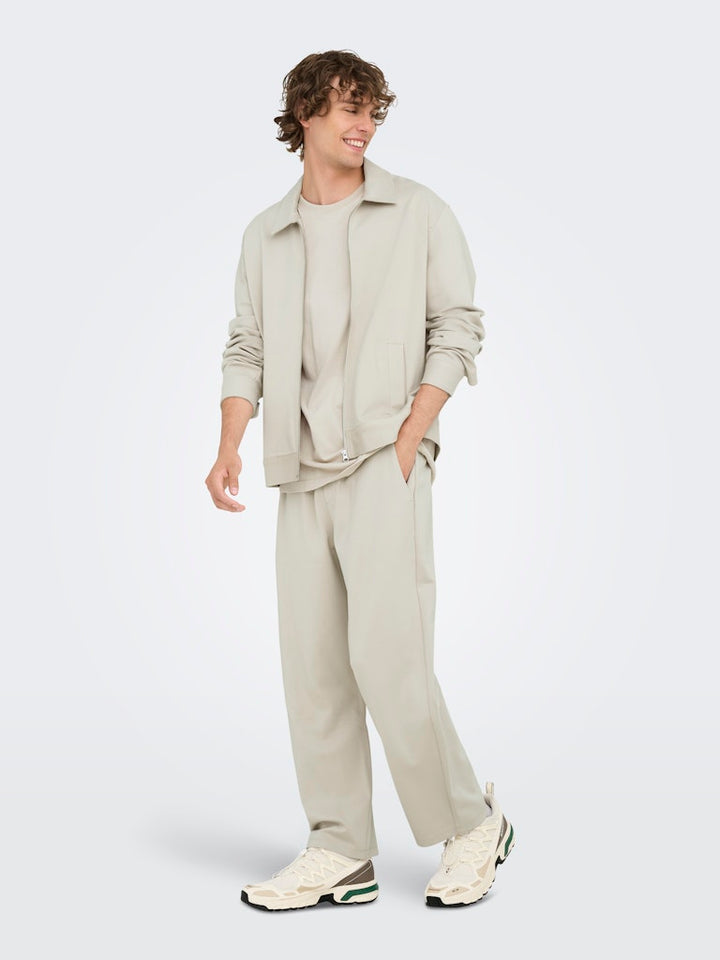 Onsjakes 0339 Zip Overshirt - Beige