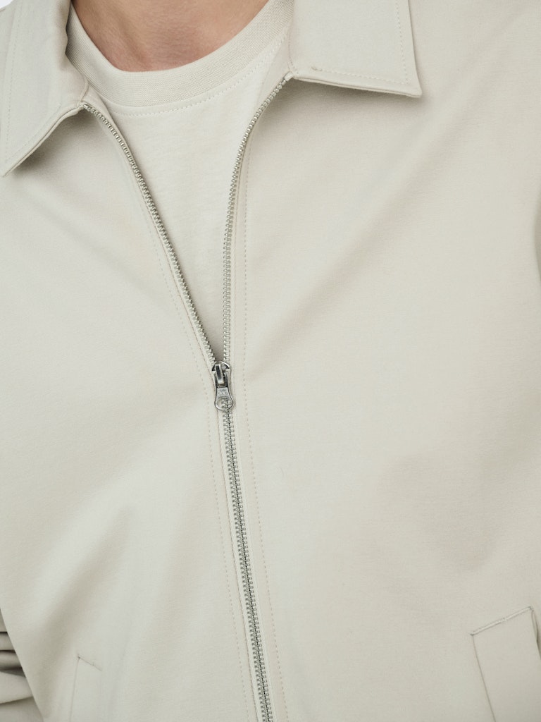 Onsjakes 0339 Zip Overshirt - Beige