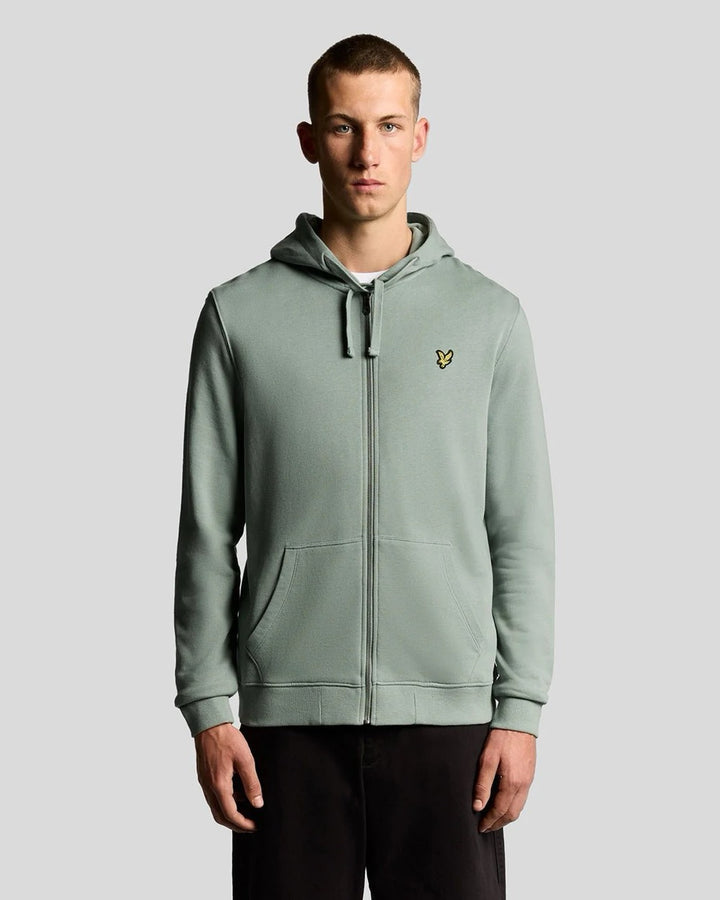 Zip Thorou Hoodie - Mint