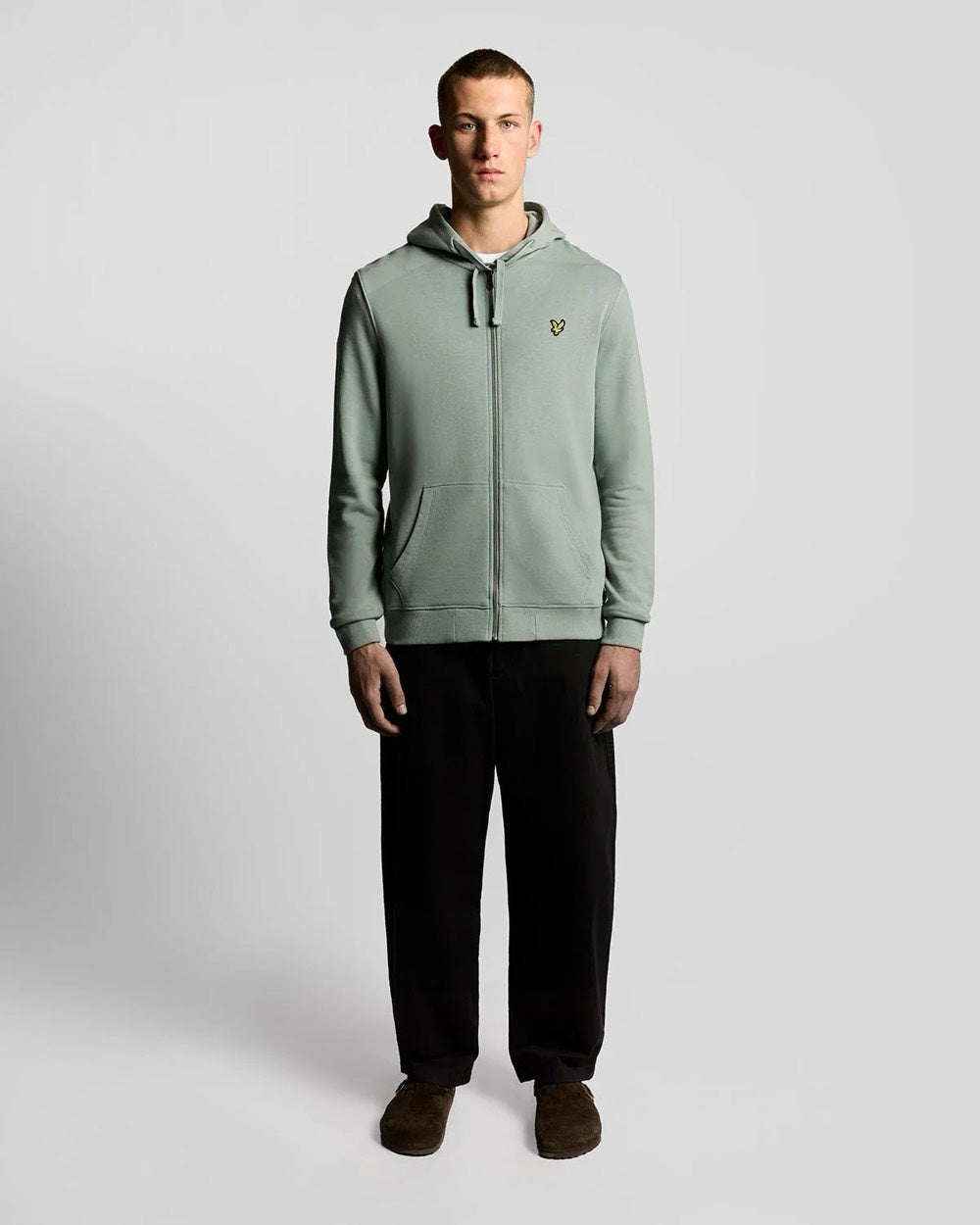 Zip Thorou Hoodie - Mint