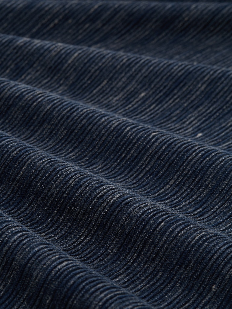 Structured Sweat Jacket - Navy