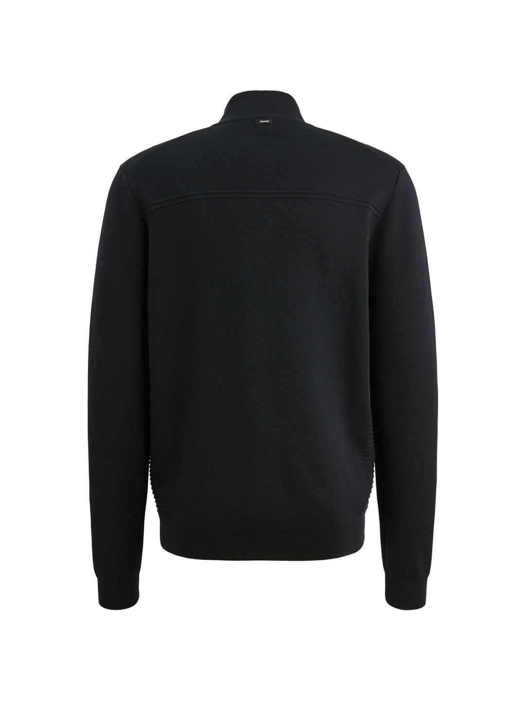 Zip Jacket Cotton Modal Bonded - Navy