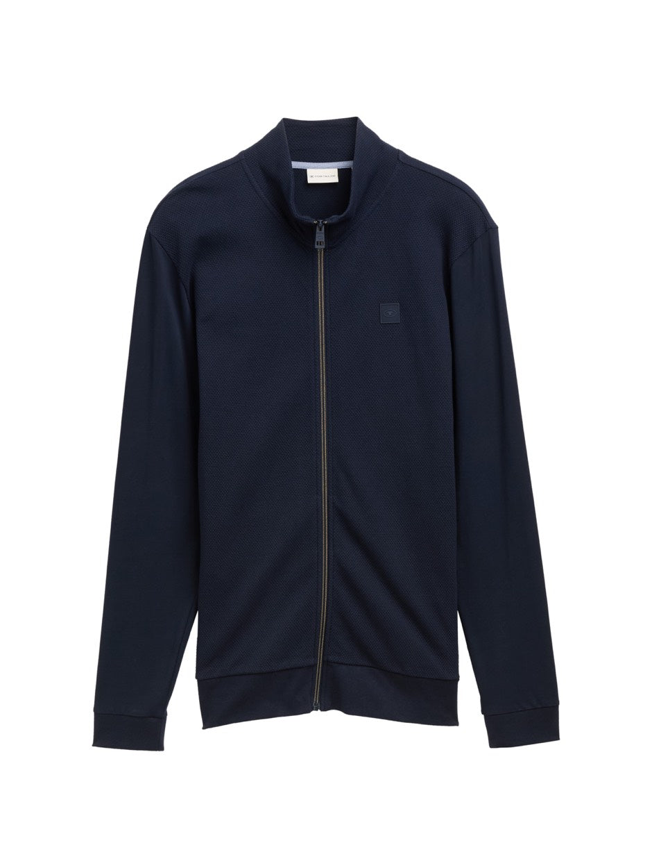 Structuced T-shirt Jacket - Navy