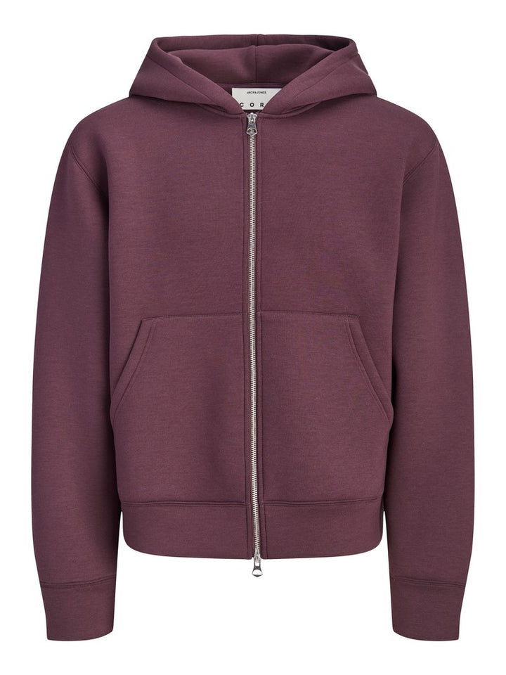 Jcolegacy Sweat Scuba Zip Hood Noos - Steenrood