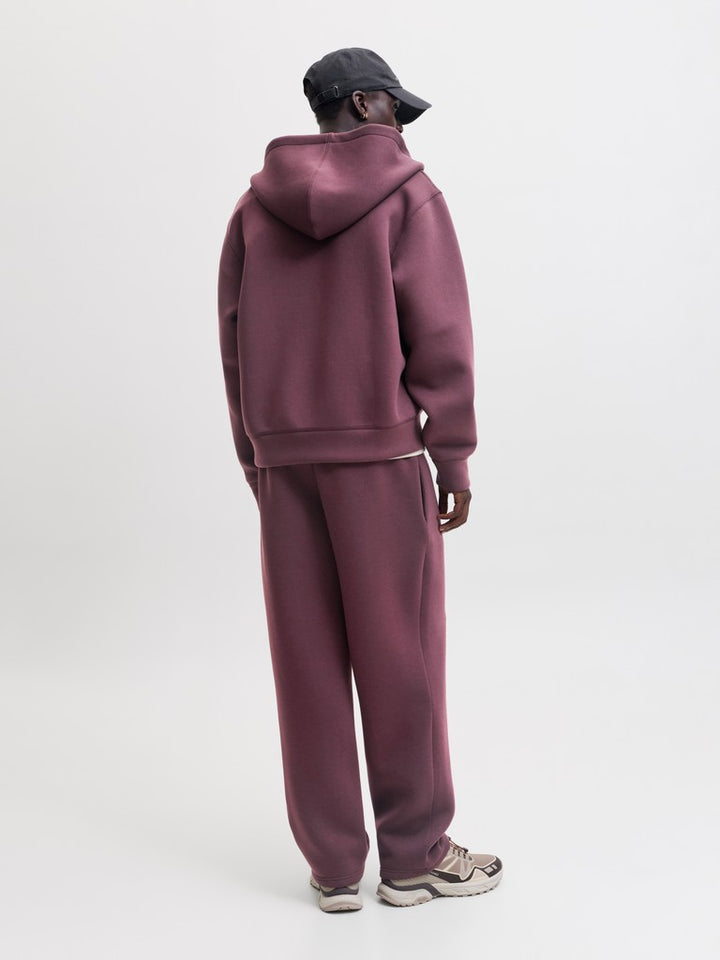 Jcolegacy Sweat Scuba Zip Hood Noos - Steenrood