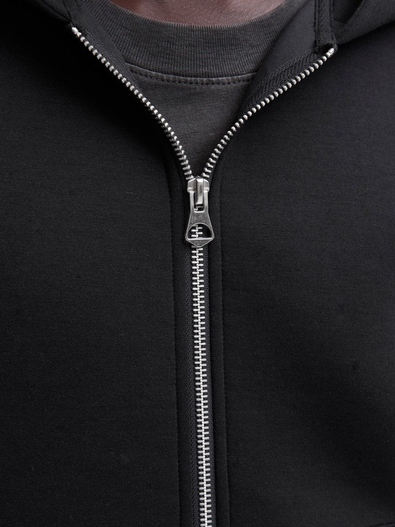 Jcolegacy Sweat Scuba Zip Hood Noos - Zwart