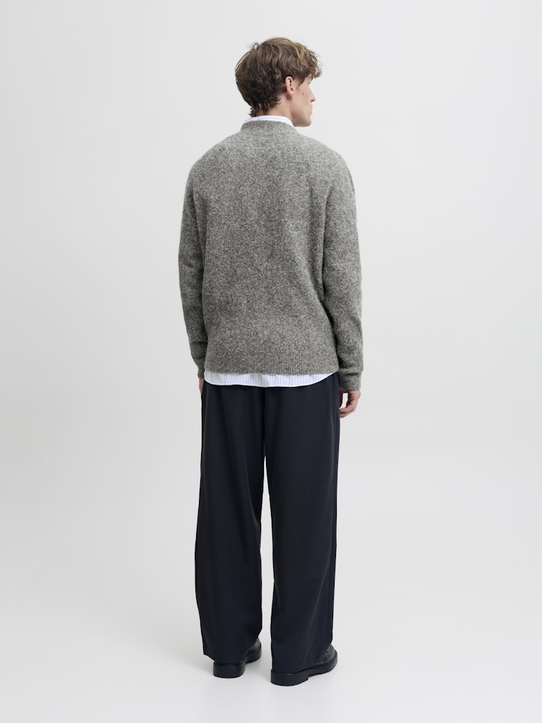 Jprblasimon Souffle Knit Cardigan - Grijs Melee