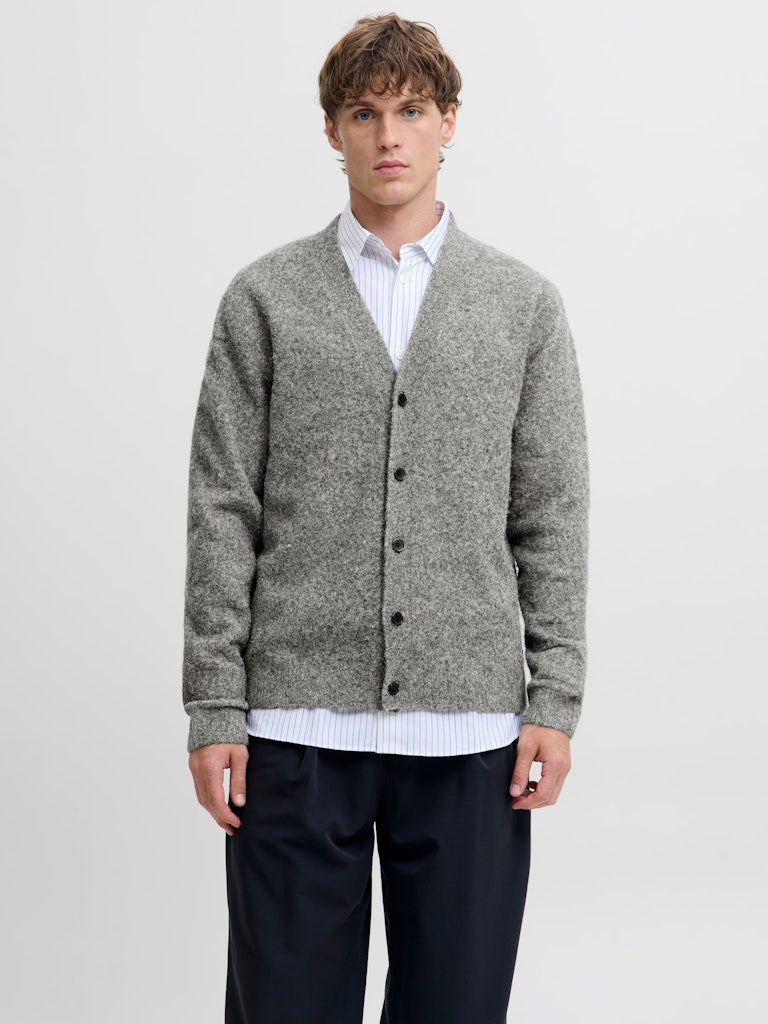 Jprblasimon Souffle Knit Cardigan - Grijs Melee