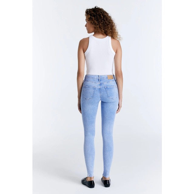 COJ skinny fit jeans blauw denim – dames - Blue Denim - L30