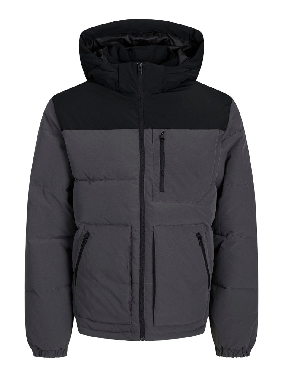 Jjeotto Puffer Jacket Sn - Donkergroen