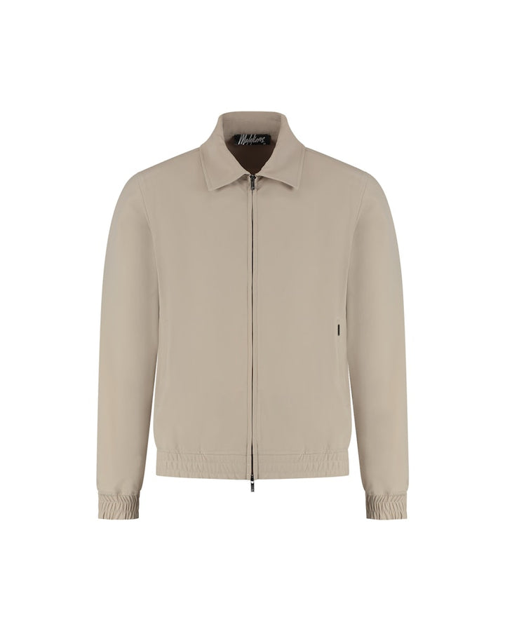 Pocket Zip Jacket - Taupe