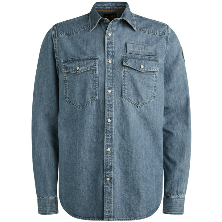 Long Sleeve Shirt Indigo Denim - Blue Denim