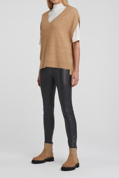 Elvira Casuals E3 26-007 Amelia gilet dames – beige