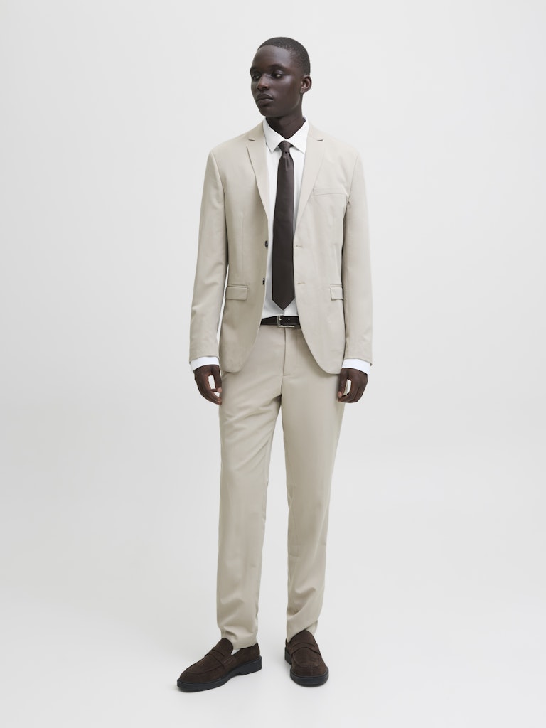 Jprblaactive Stretch Ls Shirt Ln - Wit
