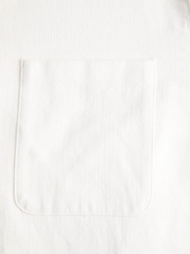 Jprblaregent Linen Blend Ls Overshirt - Off-white