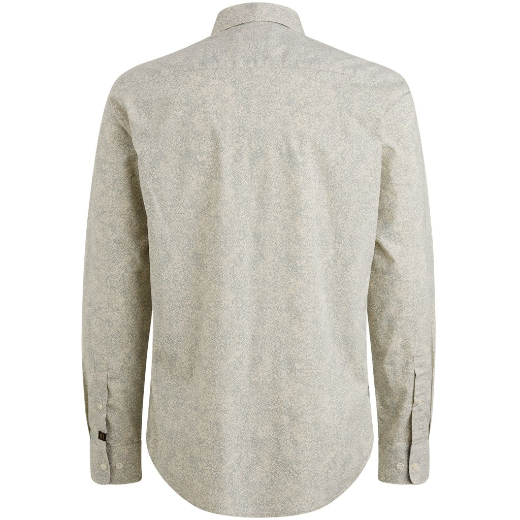 Long Sleeve Shirt Print On Ctn/lyc - Zand