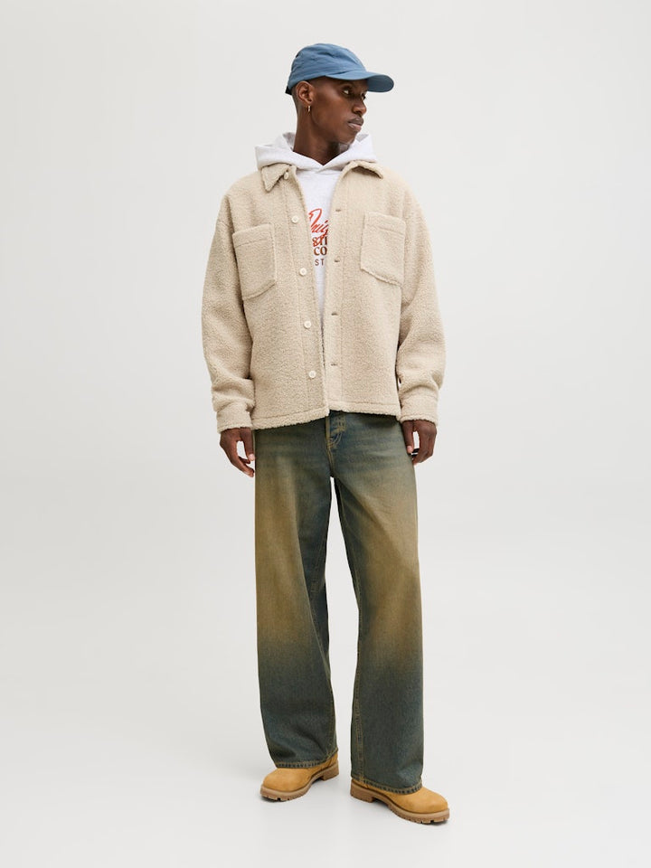 Jorbleecker Teddy Overshirt Ls - Beige