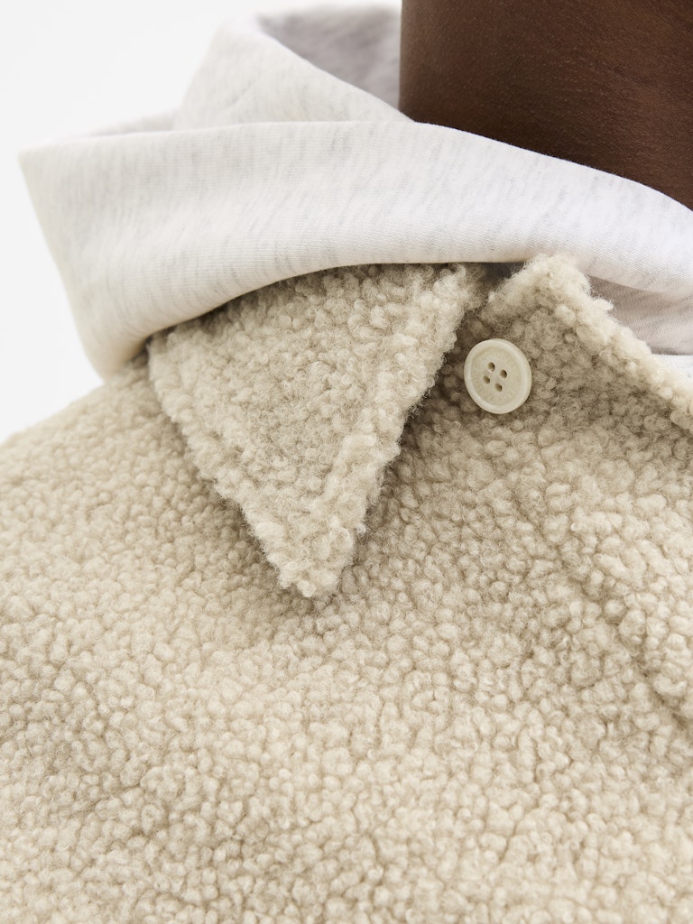 Jorbleecker Teddy Overshirt Ls - Beige