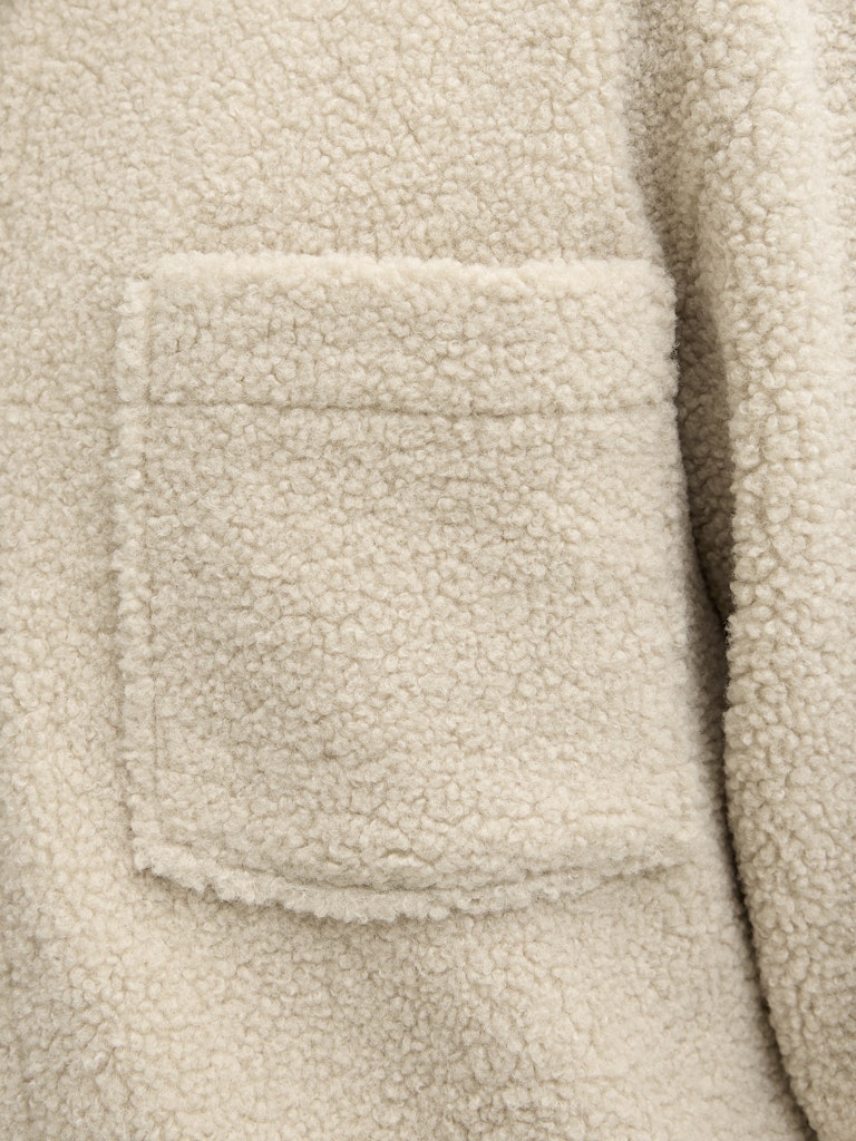 Jorbleecker Teddy Overshirt Ls - Beige