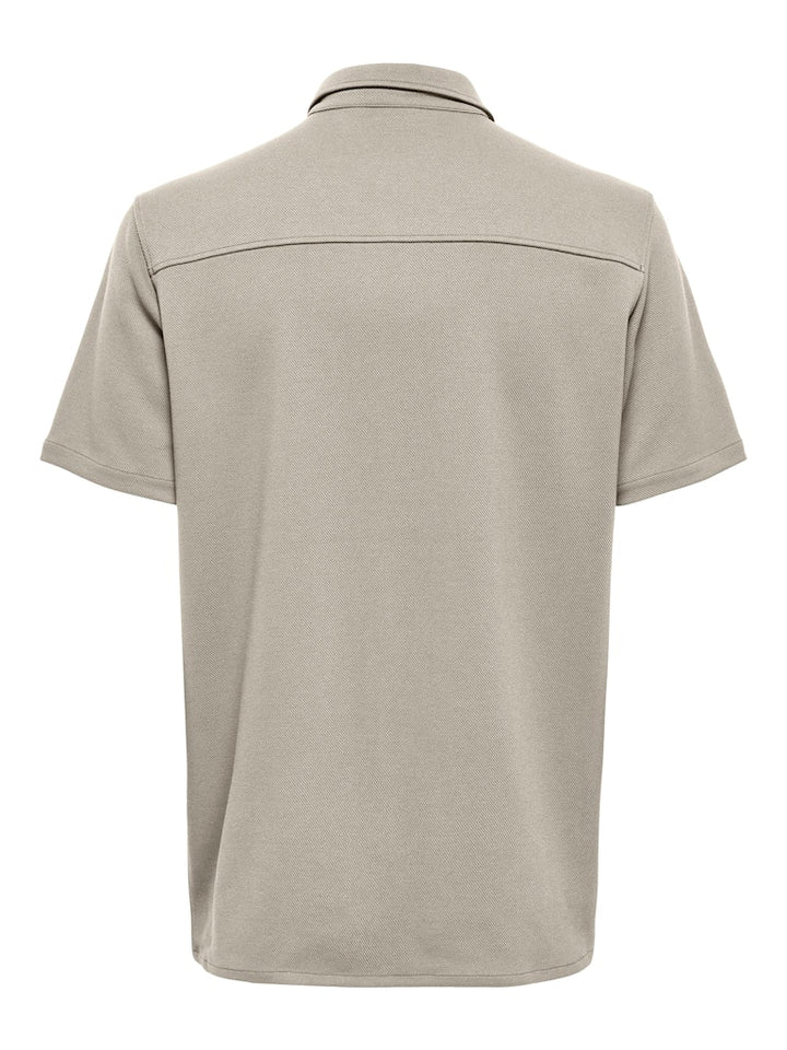 Onsnewkodyl Overshirt Sweat Noos - Beige